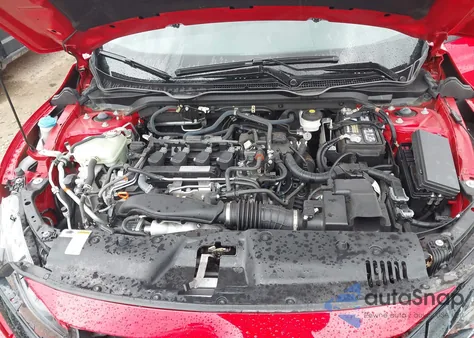 2020 Honda Civic Ex-L из США, поврежденный, VIN 2HGFC1F7XLH680227